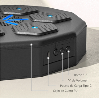 Máquina Boxeo Musical Bluetooth Pared