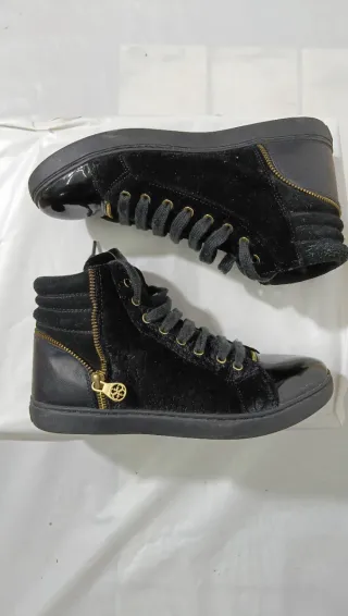 Guess Sneakers Stivaletto Donna Nero Oro