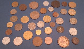 Lote monedas varios países