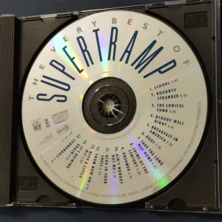 CD Supertramp - The Very Best Of (Edição Francesa)