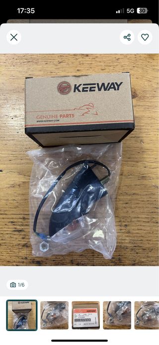 Pisca Esquerdo Keeway RKV125 Novo