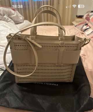 Borsa Armani Beige
