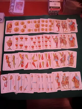 Baraja Cartas Naipe Español Fournier 40 Cartas