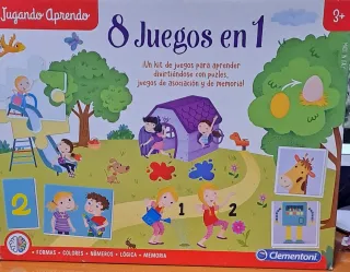 Juegos de mesa Clementoni 8 en 1