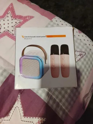 Sistema Karaoke con 2 Micrófonos