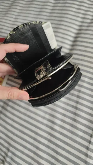 Monedero Imperial Horse estampado leopardo