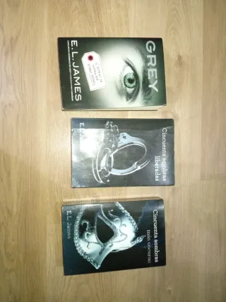 Libros cincuenta sombras de Grey