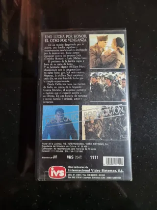 VHS La Fuerza del Destino