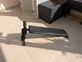 Banco de abdominales negro