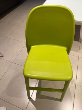 Silla infantil verde