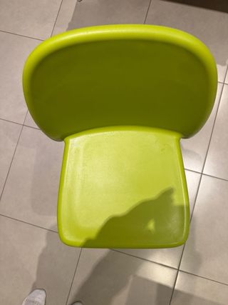 Silla infantil verde