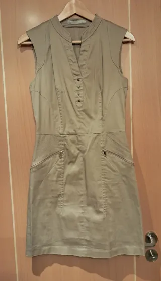 Vestido Sfera Beige Talla M