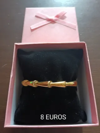 Pulseras Acero Dorado