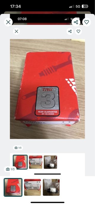 Cilindro Travão Roda TRW BWC107A