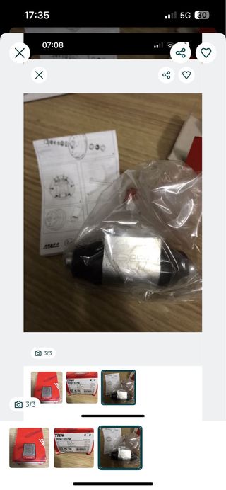 Cilindro Travão Roda TRW BWC107A