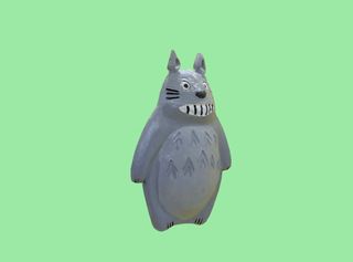 Totoro  con paraguas llavero Cominica Totoro imán