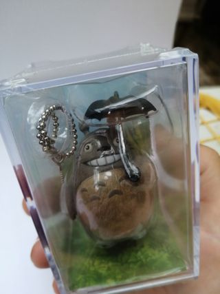 Totoro  con paraguas llavero Cominica Totoro imán