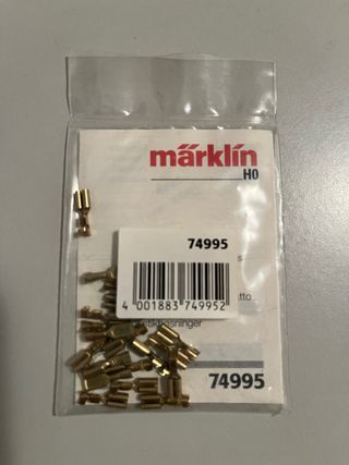 Bolsa 20 conectores vía Märklín C.