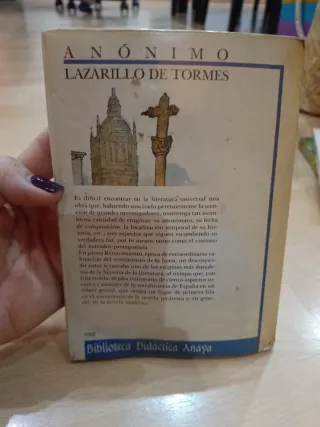 Libro El Lazarillo de Tormes