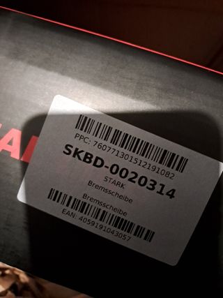 Discos de freno delanteros