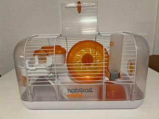Jaula Hámster Habitrail Cristal + Accesorios