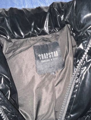Trapstar Giacca Nera Lucida