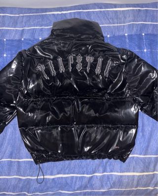 Trapstar Giacca Nera Lucida