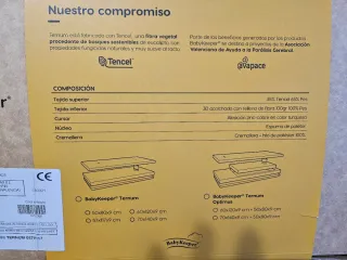 Colchón de cuna Baby Keeper Ternum 57x117