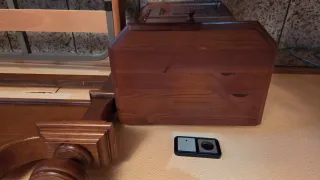 Cabecero y Mesita de Noche Madera