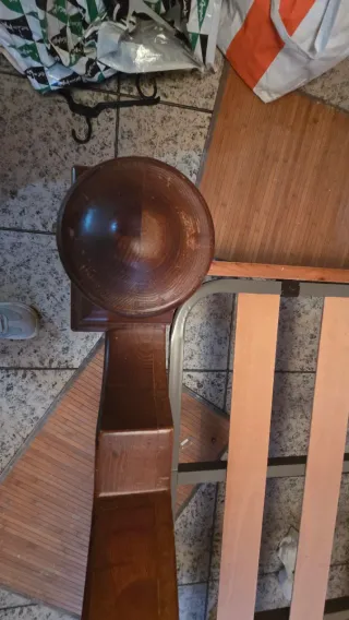 Cabecero y Mesita de Noche Madera