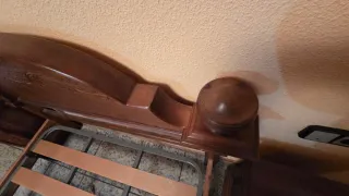 Cabecero y Mesita de Noche Madera