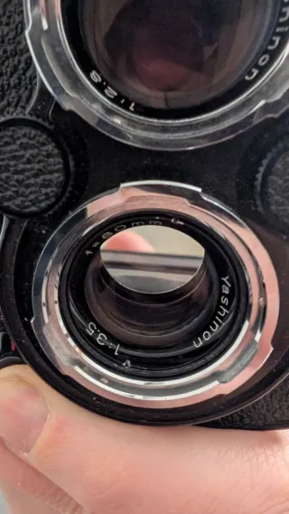 Yashica Mat-124G recién revisada 10/10