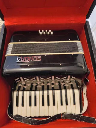 Acordeón Sonora Negro