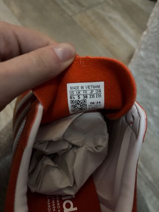 Adidas Gazelle Bold Naranjas