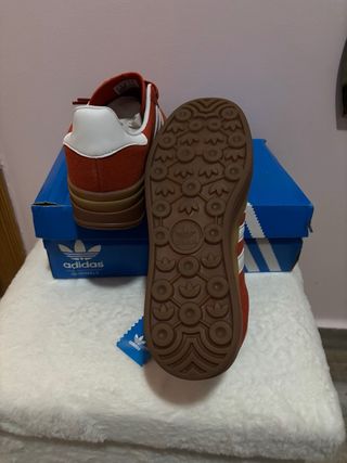 Adidas Gazelle Bold Naranjas