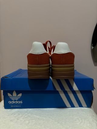 Adidas Gazelle Bold Naranjas