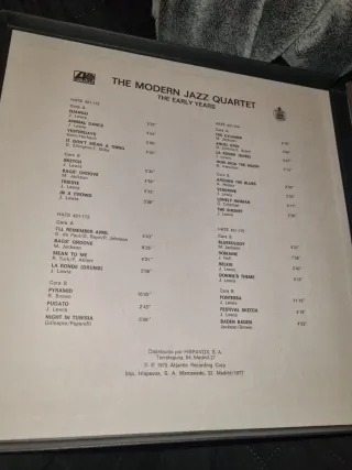 Caja 4 Vinilos Modern Jazz Quartet