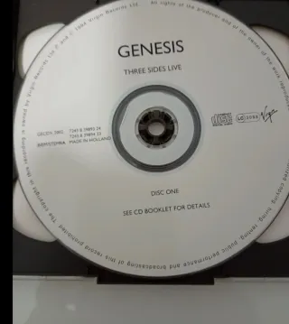 4 CDs Genesis Música Rock
