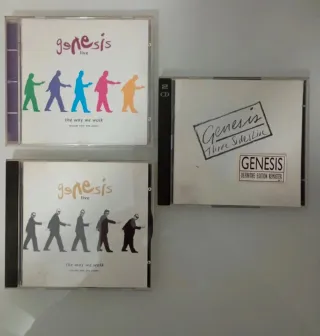4 CDs Genesis Música Rock