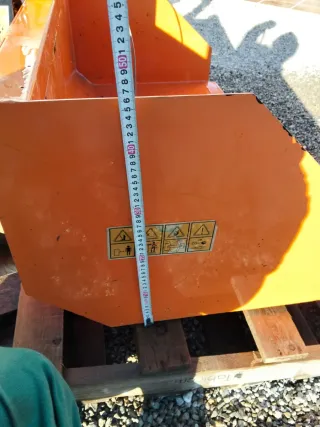 Pala trasera tractor