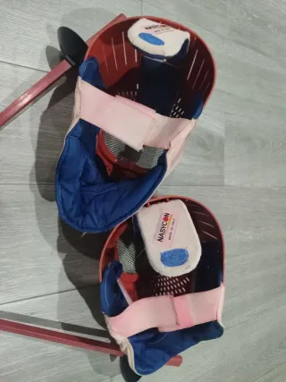 Máscaras y floretes esgrima plástico