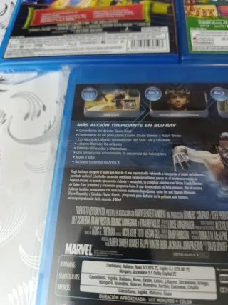 3 Películas Blu-ray: Kung Fu Panda, Madagasca