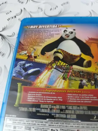 3 Películas Blu-ray: Kung Fu Panda, Madagasca