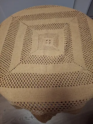 Mantel Paño de crochet para mesa