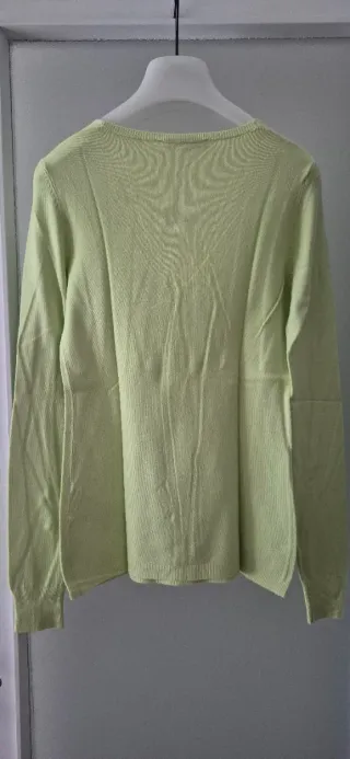 Liu Jo maglia manica lunga verde acido taglia XS