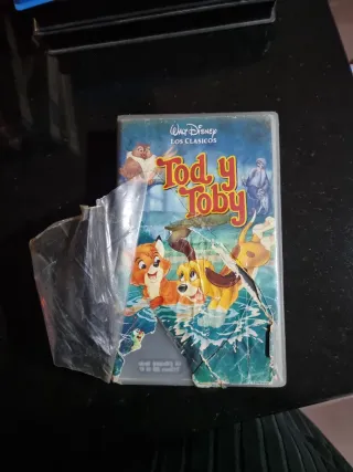 VHS Tod y Toby Disney Clásicos