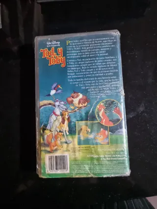 VHS Tod y Toby Disney Clásicos