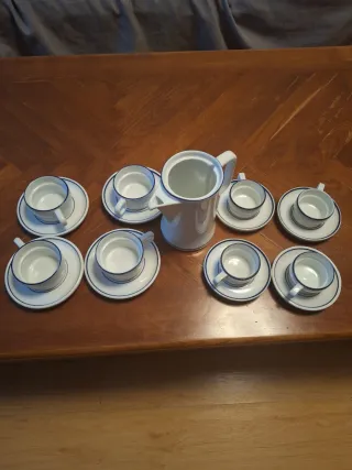 Juego de café Bidasoa porcelana