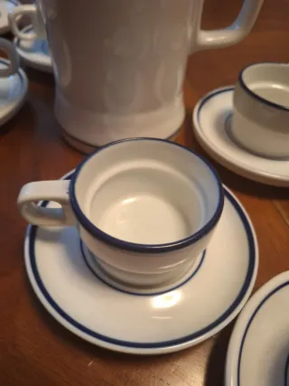 Juego de café Bidasoa porcelana