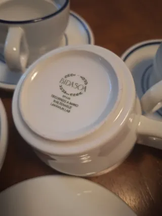 Juego de café Bidasoa porcelana